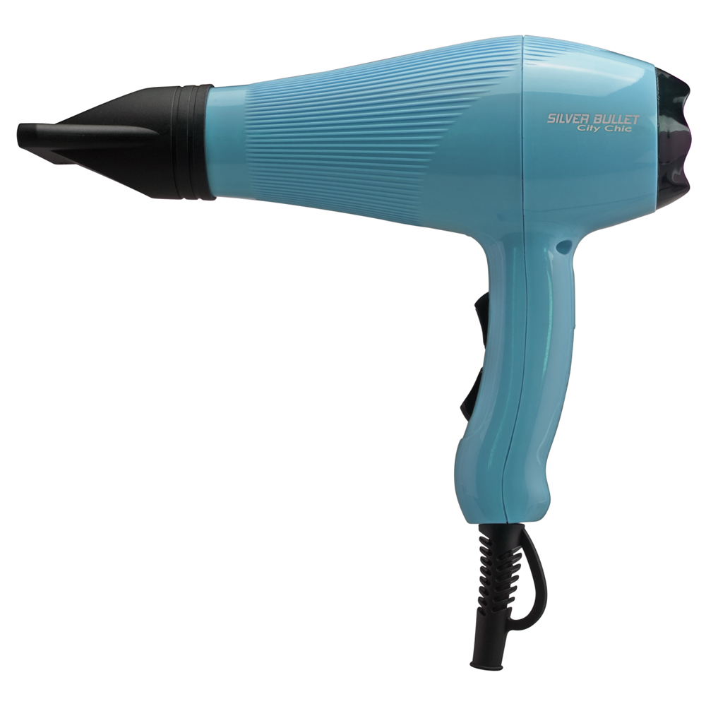 Silver Bullet City Chic Hair Dryer in Aqua