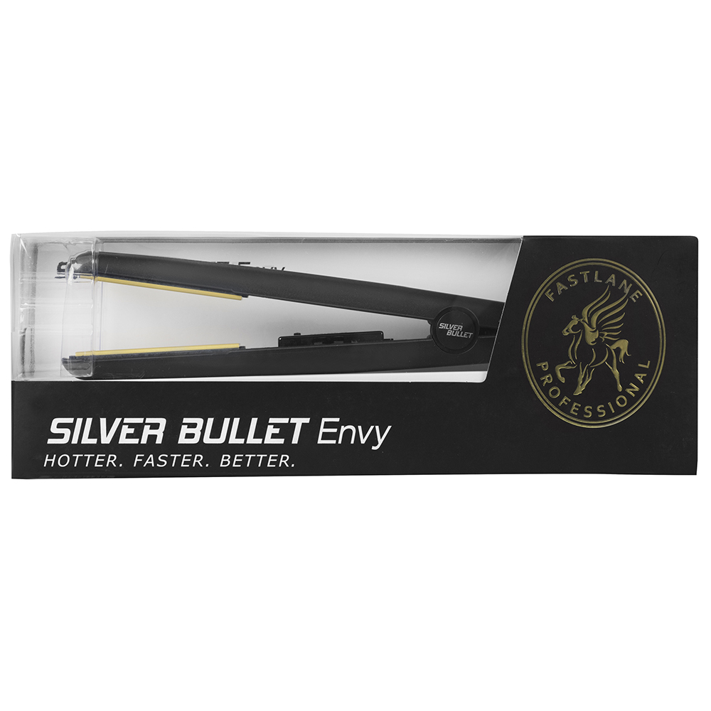 Silver Bullet Fastlane Envy Hair Straightener Packaging