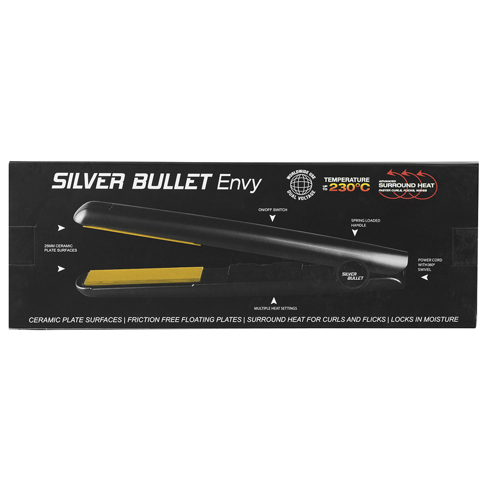 Silver Bullet Fastlane Envy Hair Straightener Features