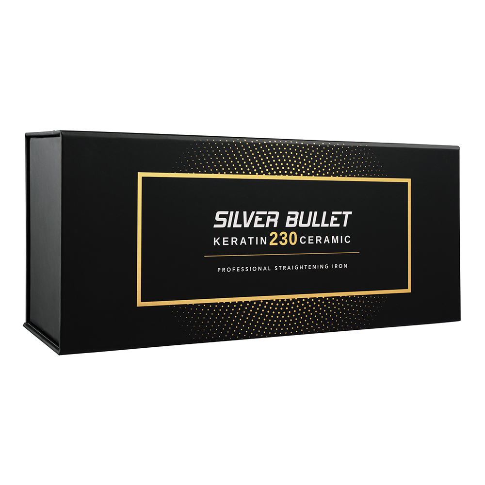 Silver Bullet Keratin 230 Ceramic Hair Straightener packaging