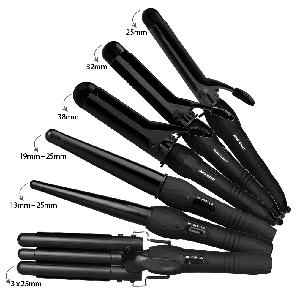 Silver Bullet City Chic Curling Irons
