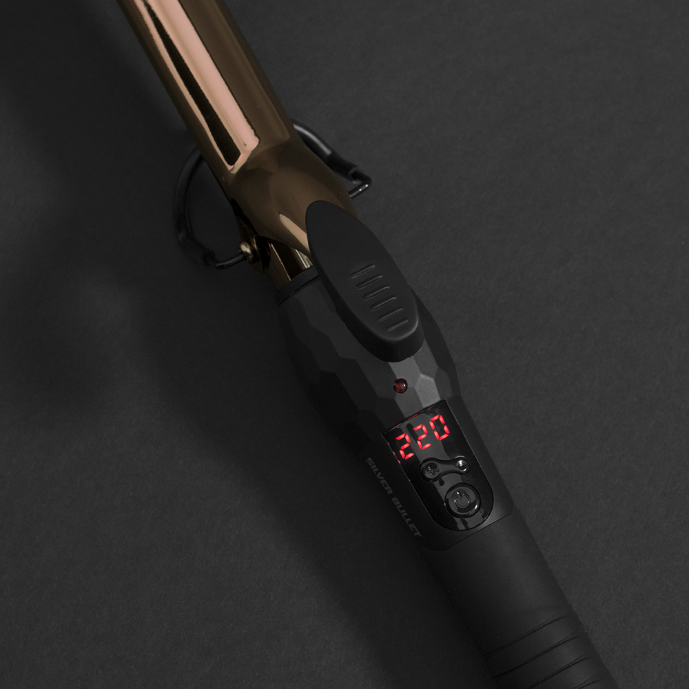 Curling iron rose outlet gold