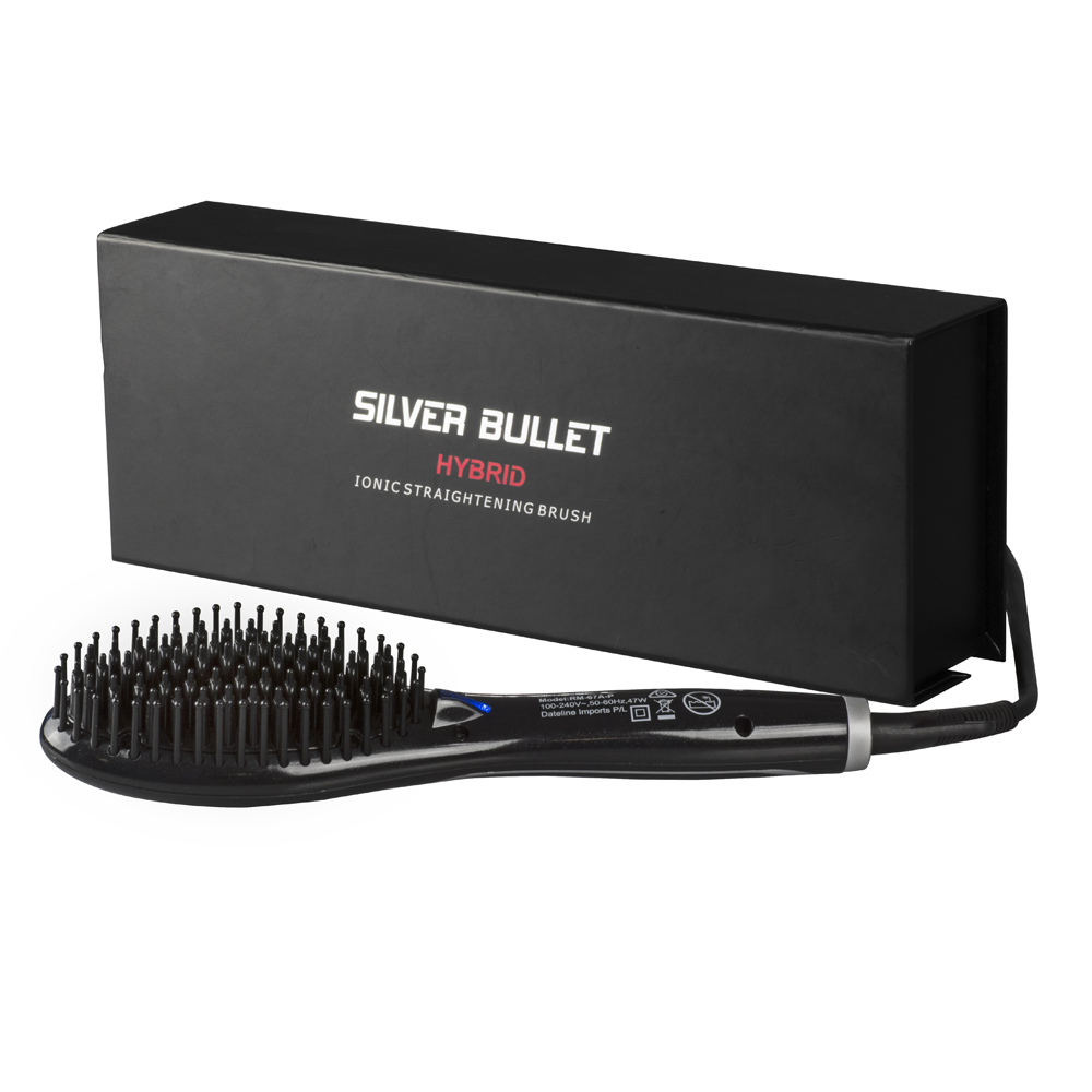 Silver Bullet Hybrid Ceramic Ionic Straightening Brush