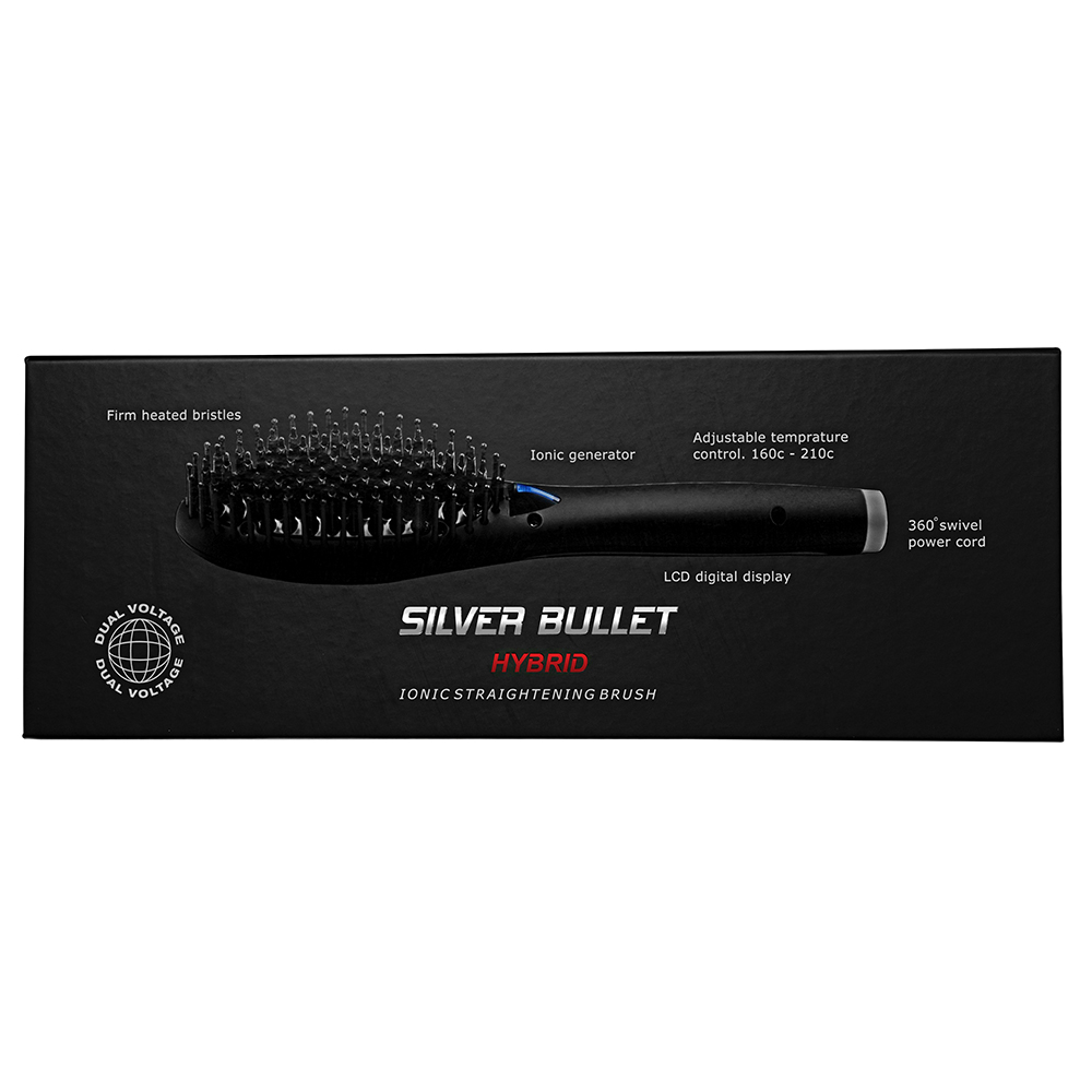 Silver bullet mini 2025 hybrid straightening brush