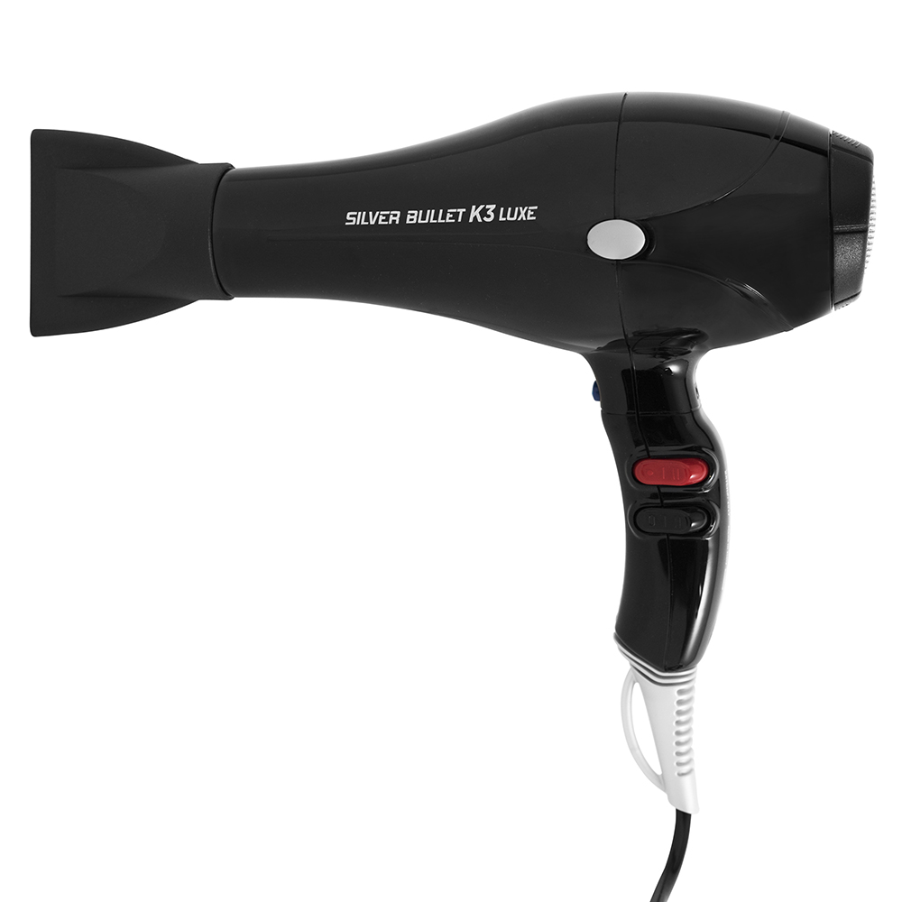 Silver Bullet K3 Luxe Brushless Motor Hair Dryer with Nozzle