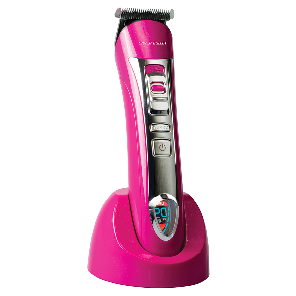 Silver Bullet Lithium Pro Hair Trimmer Pink