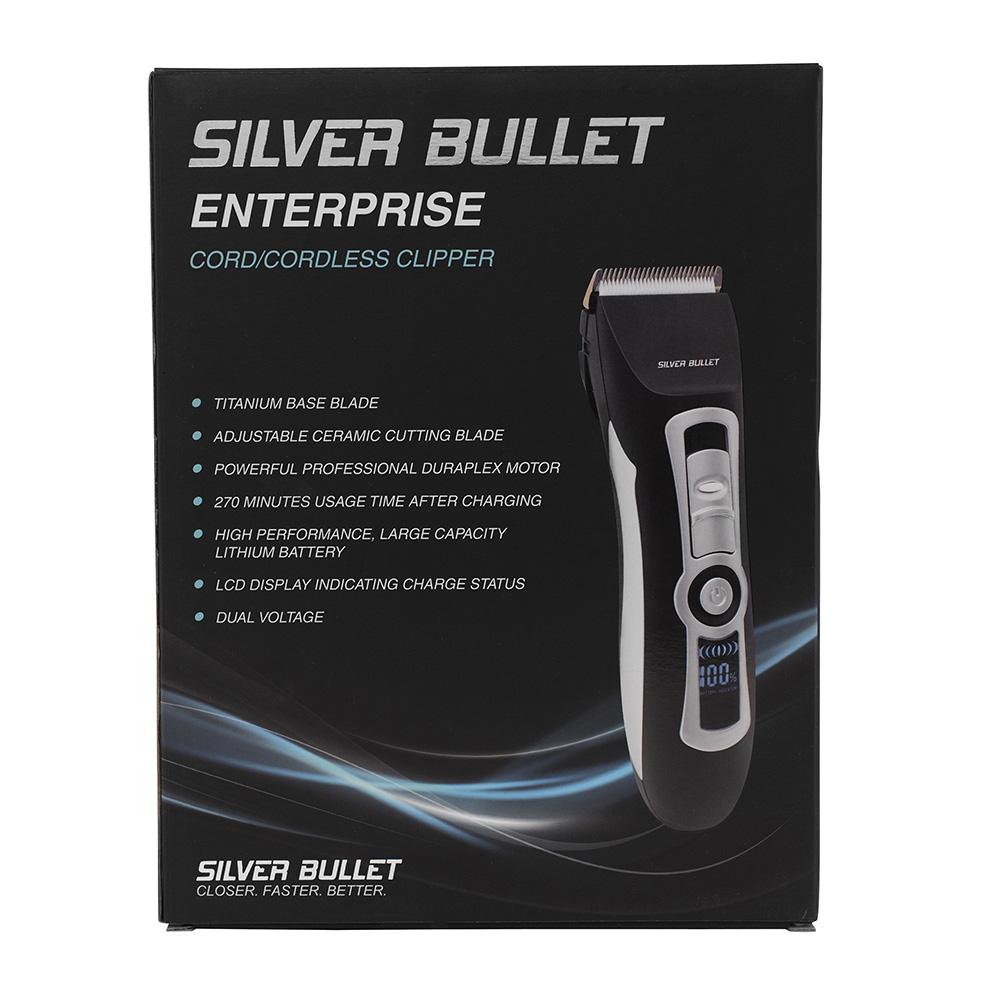 Silver Bullet Enterprise Cord Cordless Hair Clipper_2