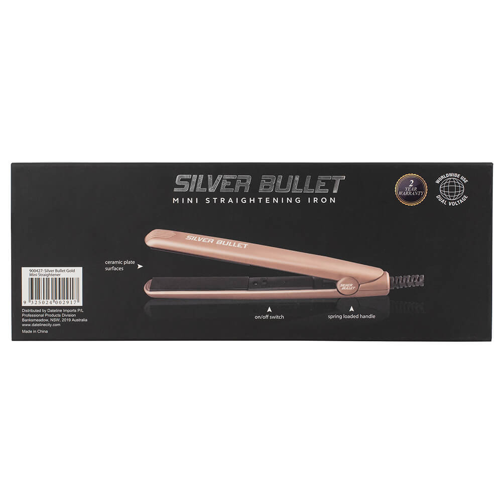 Silver Bullet Mini Hair Straightener Features