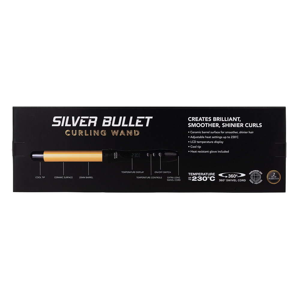 How to use hotsell silver bullet curling wand