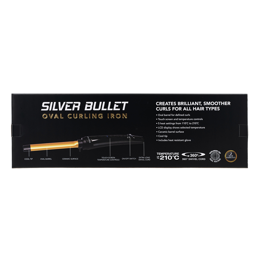 Silver Bullet Fastlane Oval Curlers Features