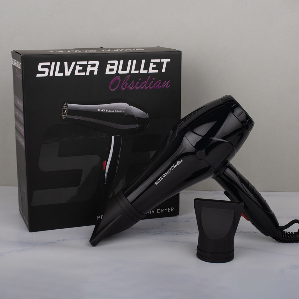 Silver Bullet Obsidian Hair Black Dryer