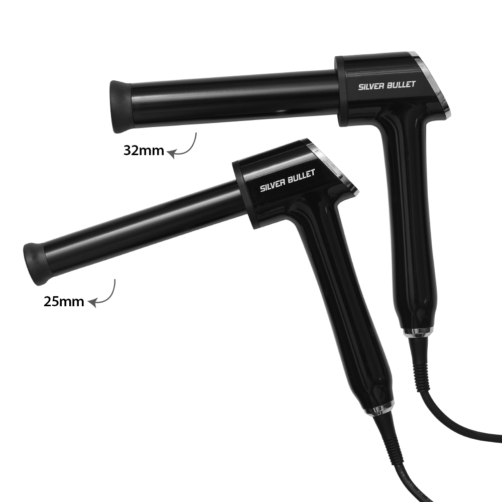 Silver Bullet EasyCurl Curling Iron Sizes