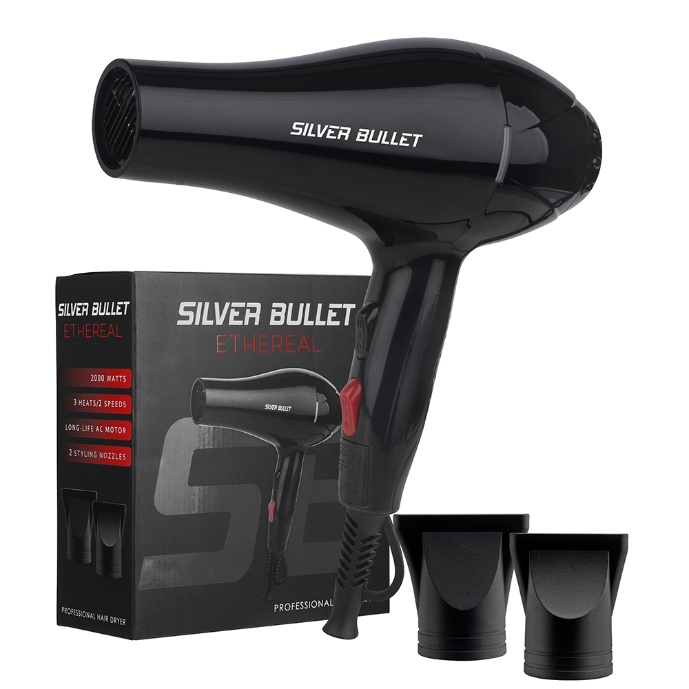 Silver Bullet Ethereal Hair Dryer Black buy now