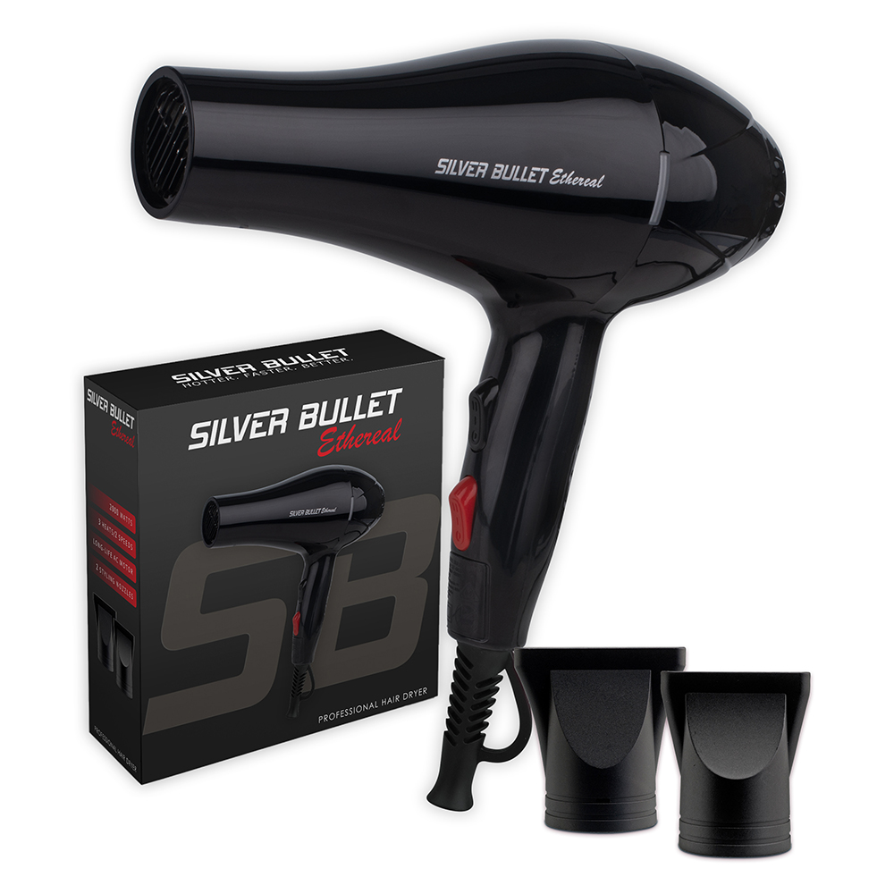 Silver Bullet Ethereal Hair Dryer Black buy now