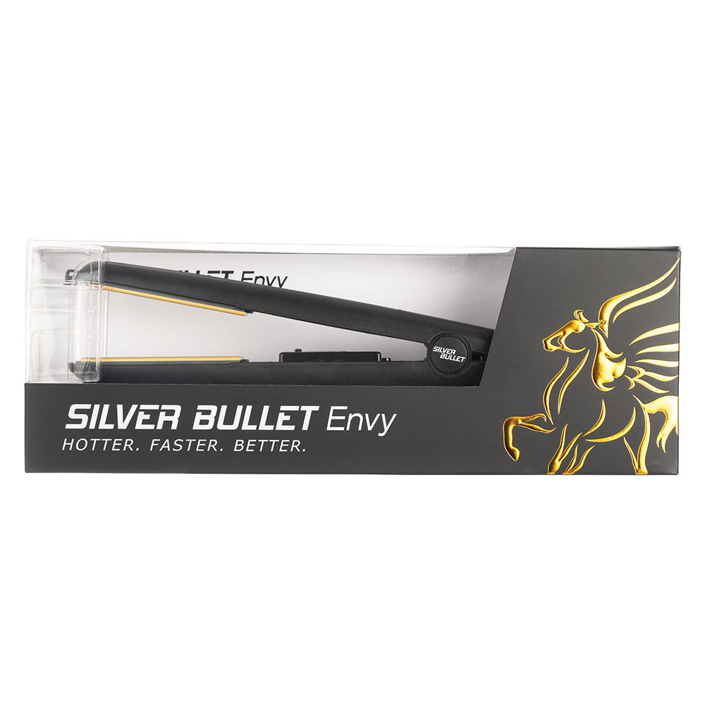 Silver Bullet Fastlane Envy Hair Straightener Packaging