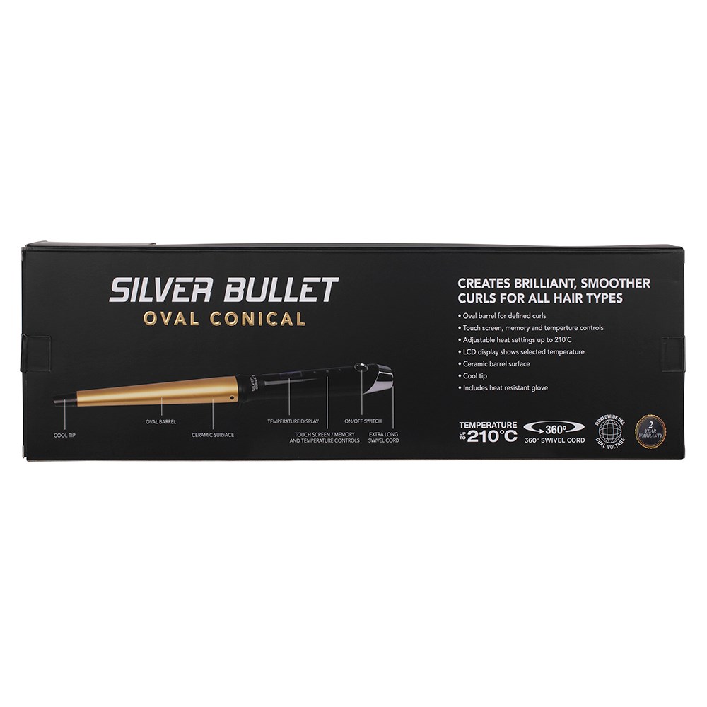 Silver Bullet Fastlane Oval Conical Curler 6