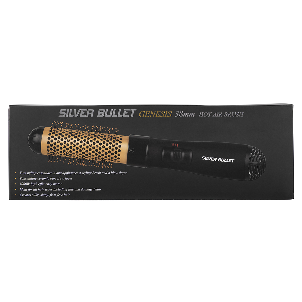Silver Bullet Genesis Hot Air Brush packaging back