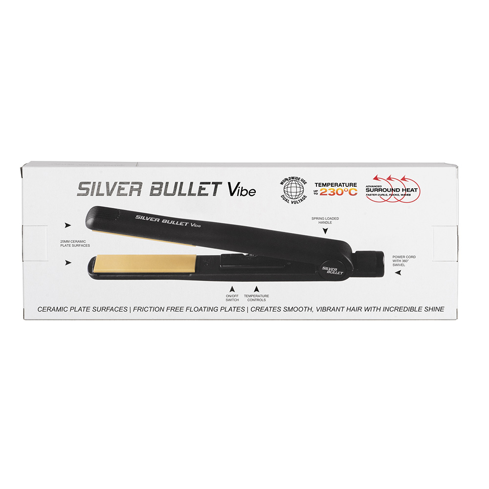 Silver Bullet Vibe Hair Straightener feature
