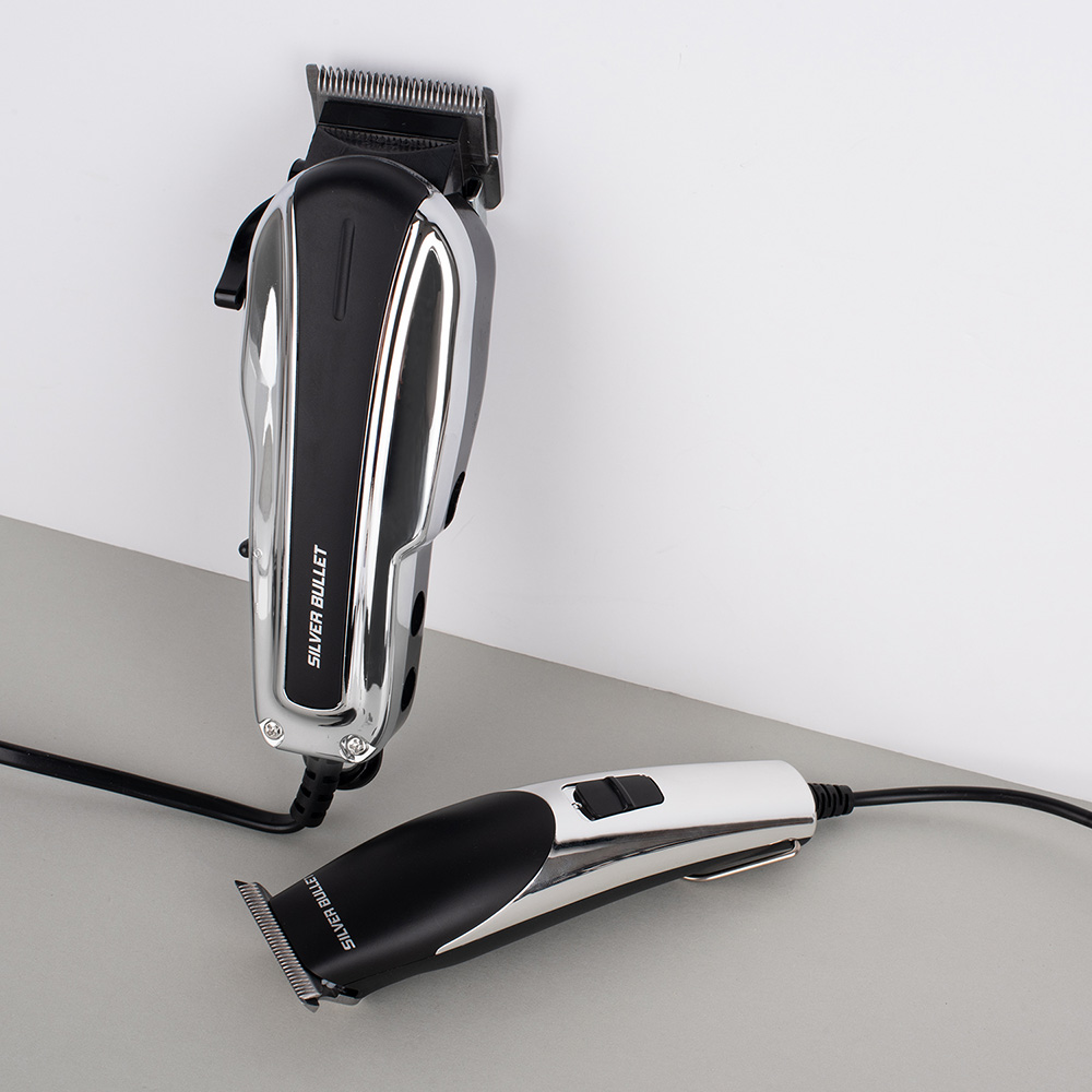 Silver Bullet Dynamic Duo Hair Trimmer and Clipper duo