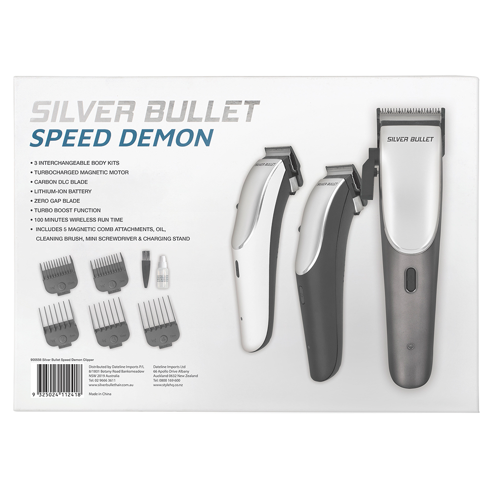 Silver Bullet Speed Demon Hair Clipper Feature