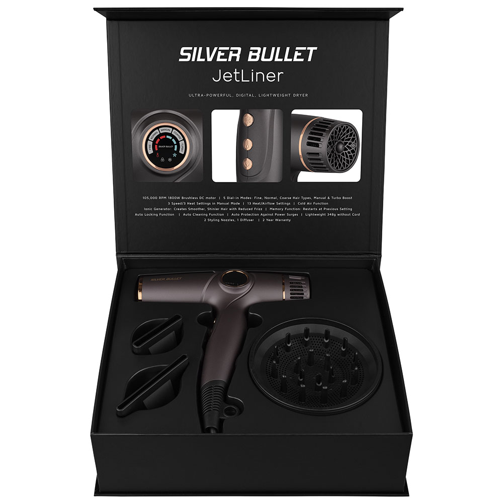 Silver Bullet JetLiner Hair Dryer | Official Site Australia