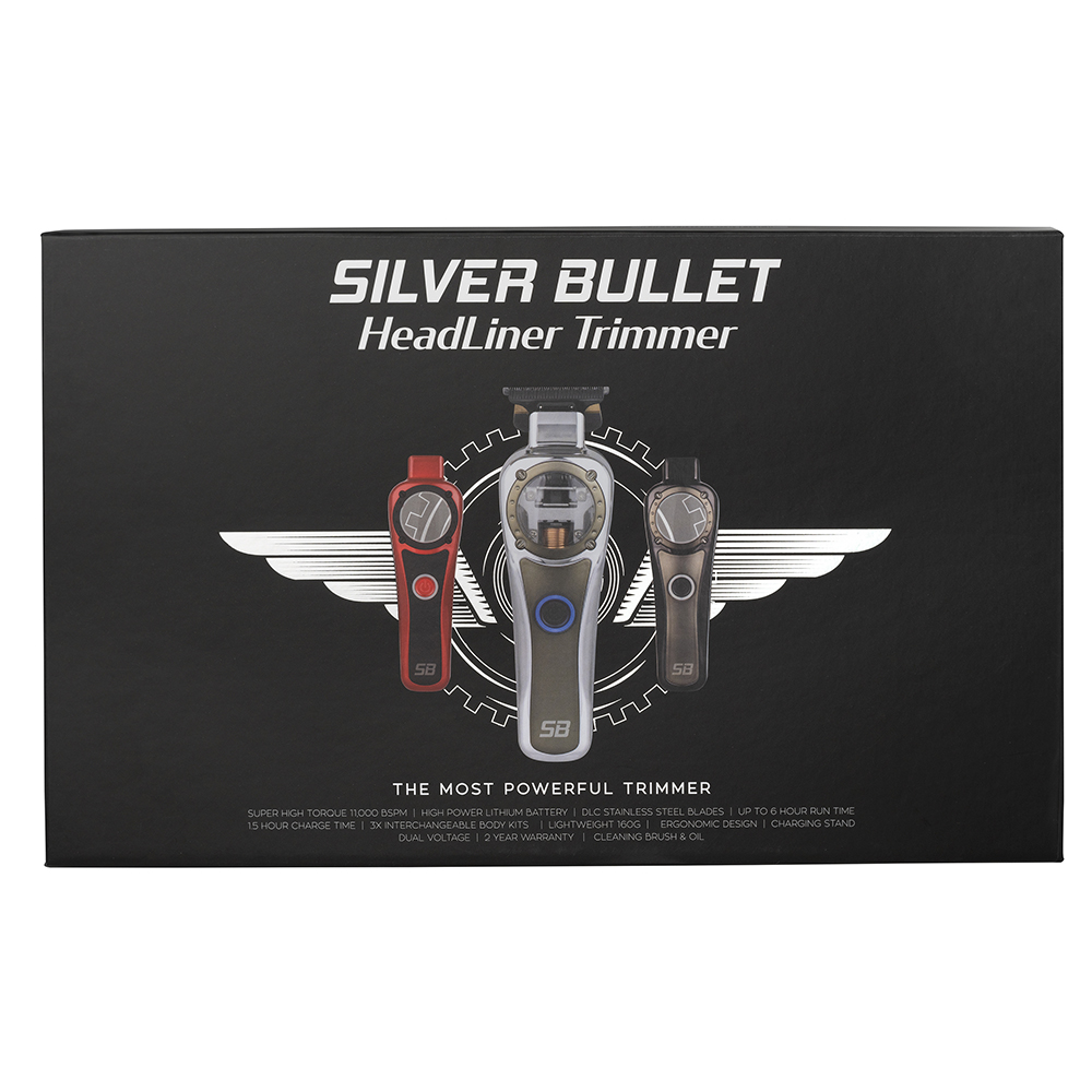 Silver Bullet HeadLiner Hair Trimmer Packaging