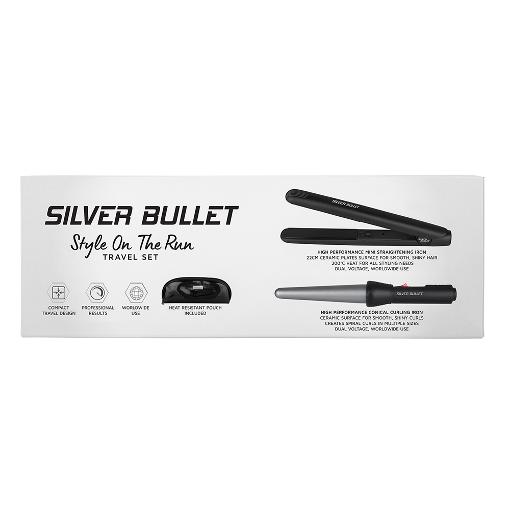 Silver Bullet Style On The Run Travel Set