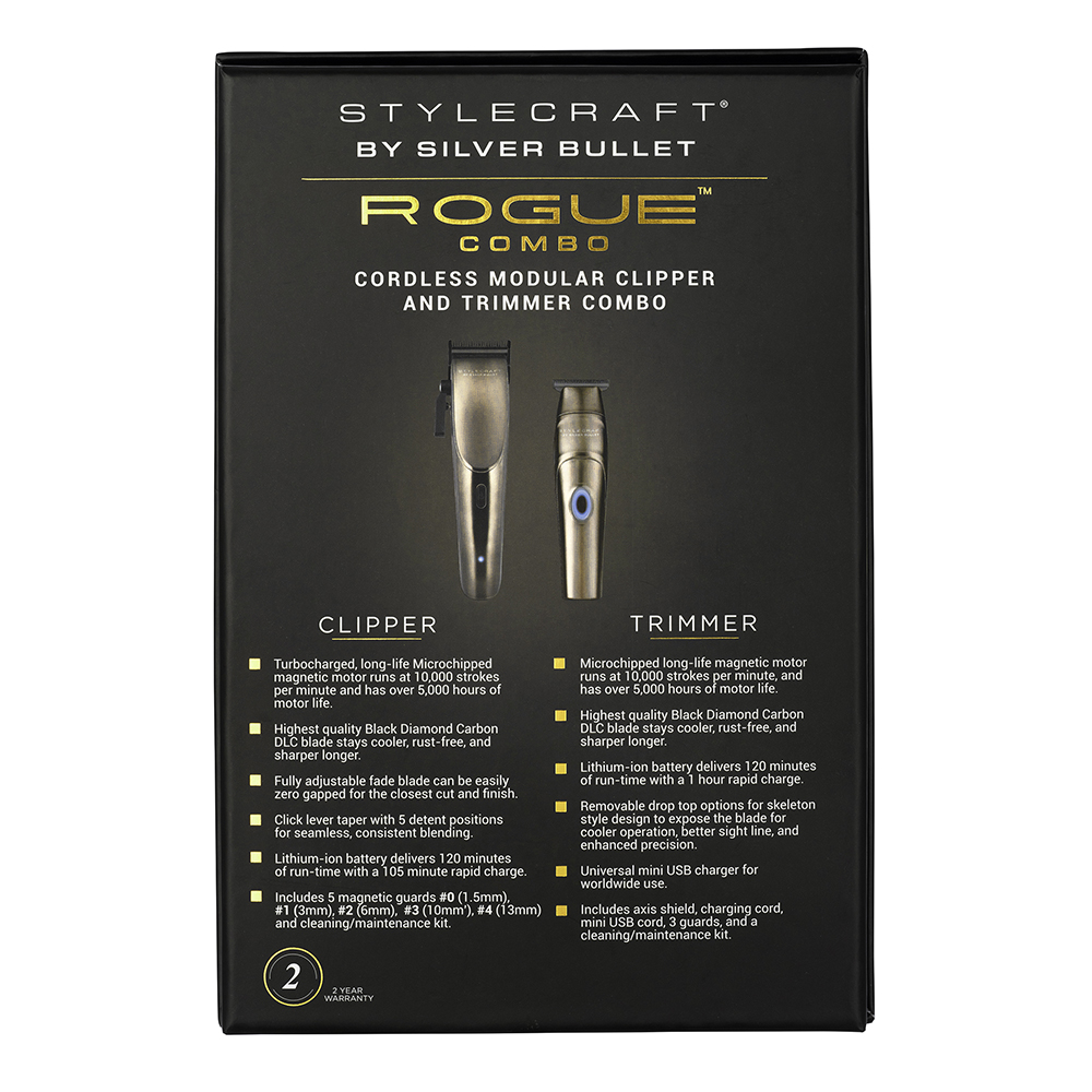 StyleCraft by Silver Bullet Rogue Clipper and Trimmer Packaging