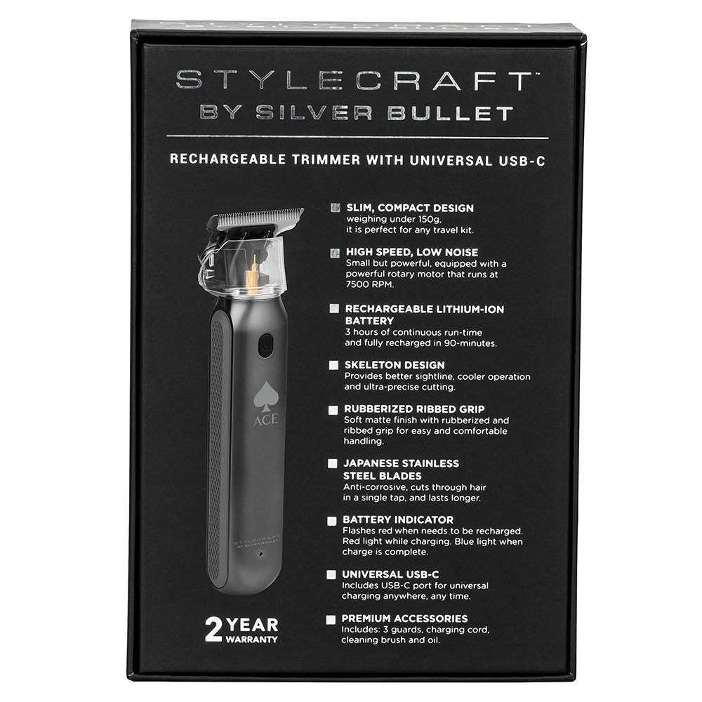 StyleCraft by Silver Bullet ACE Hair Trimmer_3