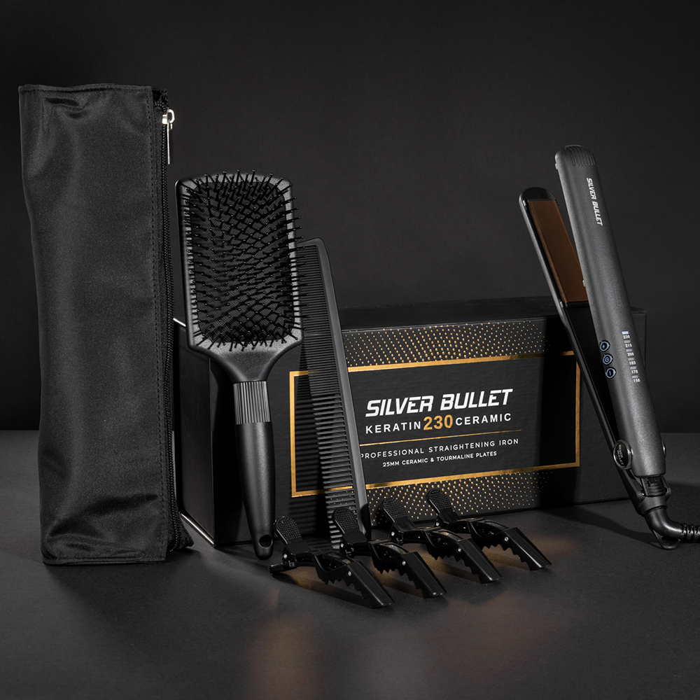 Silver Bullet Keratin 230 Ceramic Tourmaline Hair Straightener_2
