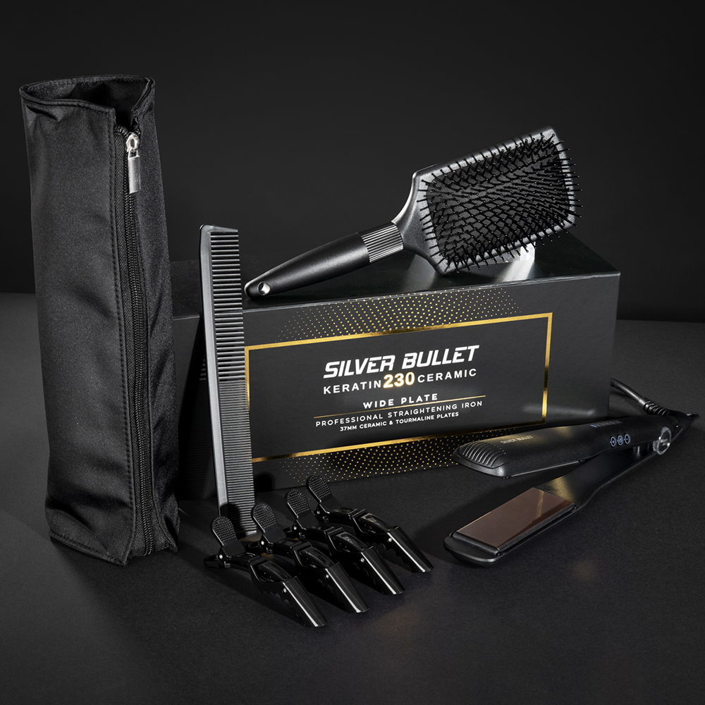 Silver Bullet Keratin 230 Ceramic Tourmaline Hair Straightener_3