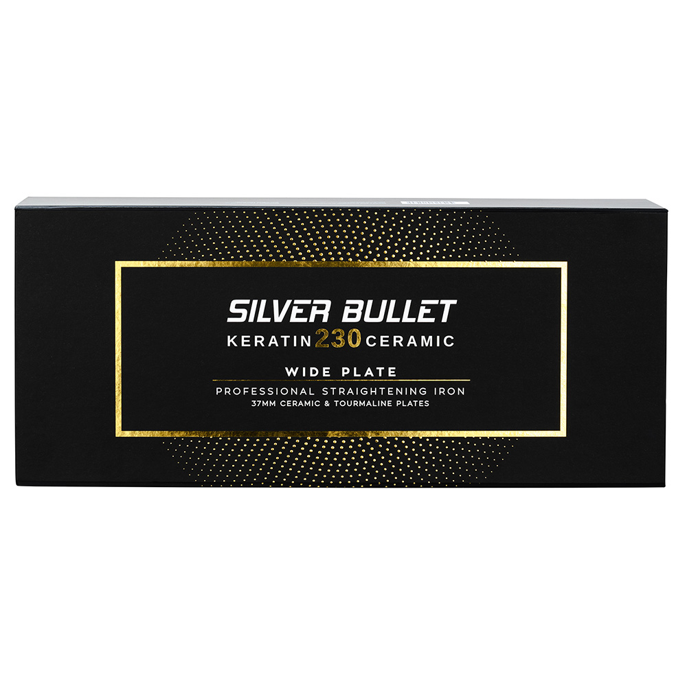 Silver Bullet Keratin 230 Ceramic Wide Plate Hair Straightener_2