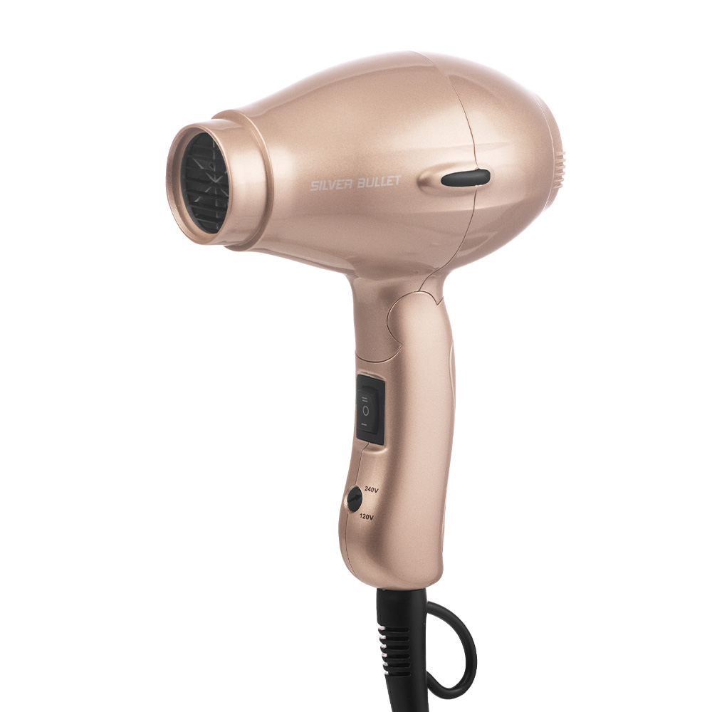 Silver Bullet Runway Foldable Mini Travel Hair Dryer silverbullethair