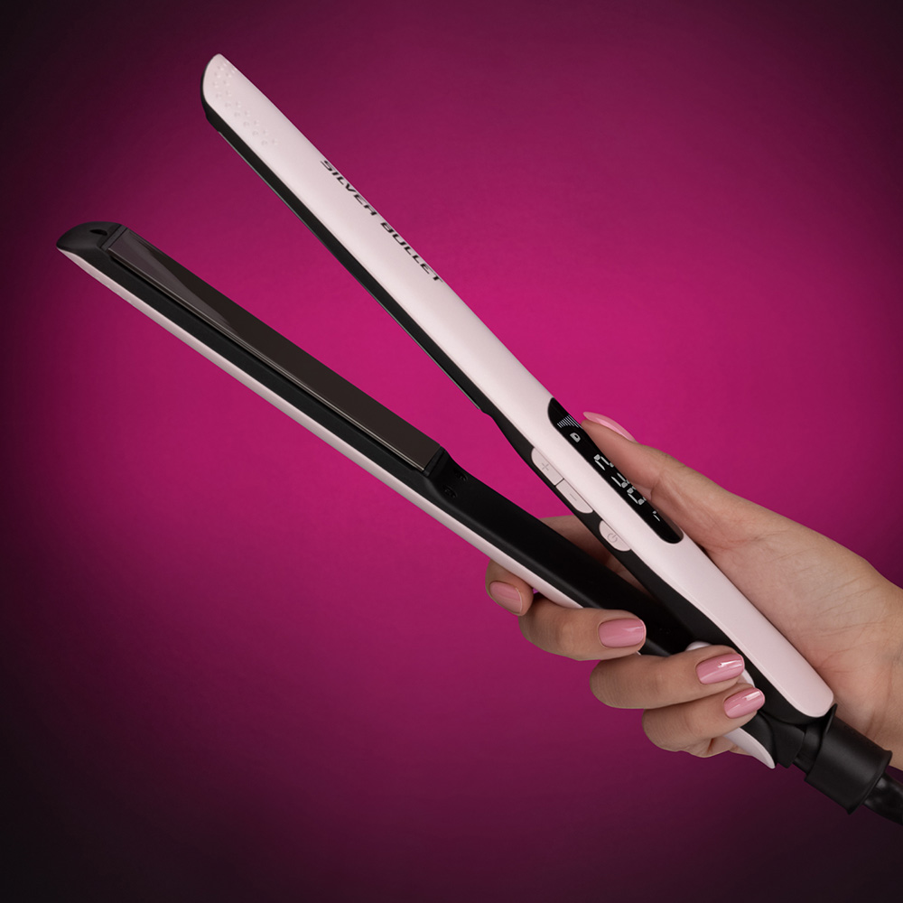 Silver Bullet City Chic Pink Straightener_5