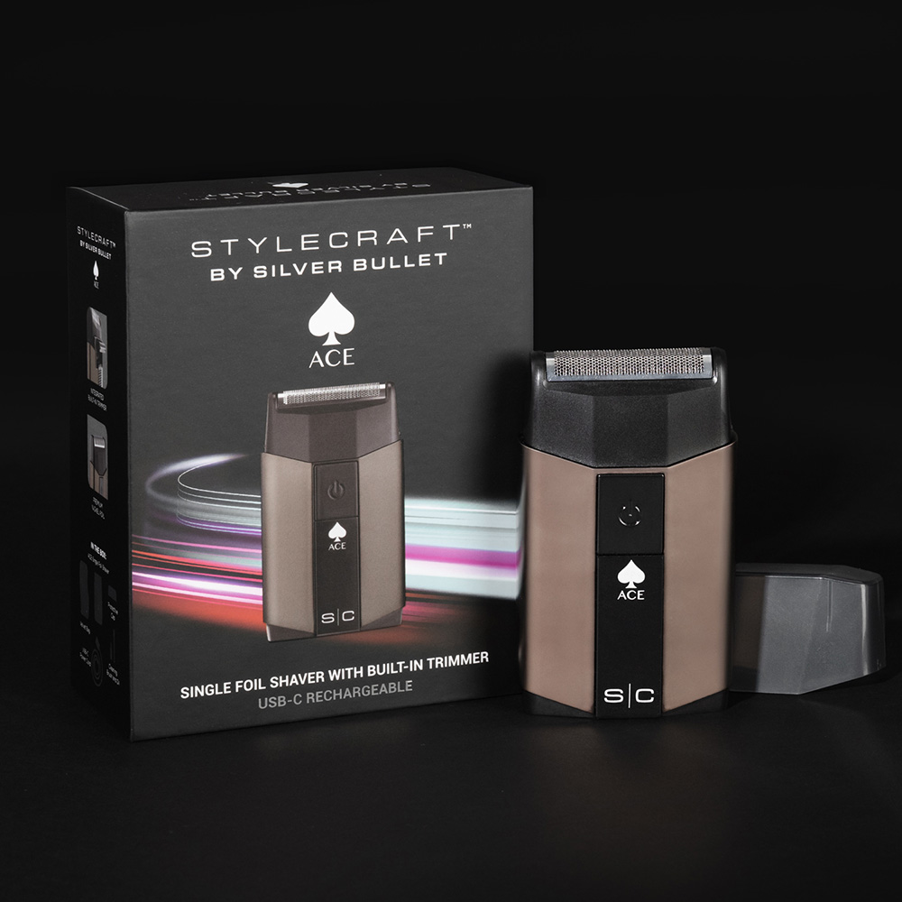 StyleCraft by Silver Bullet Ace Single Foil Shaver with Trimmer 4
