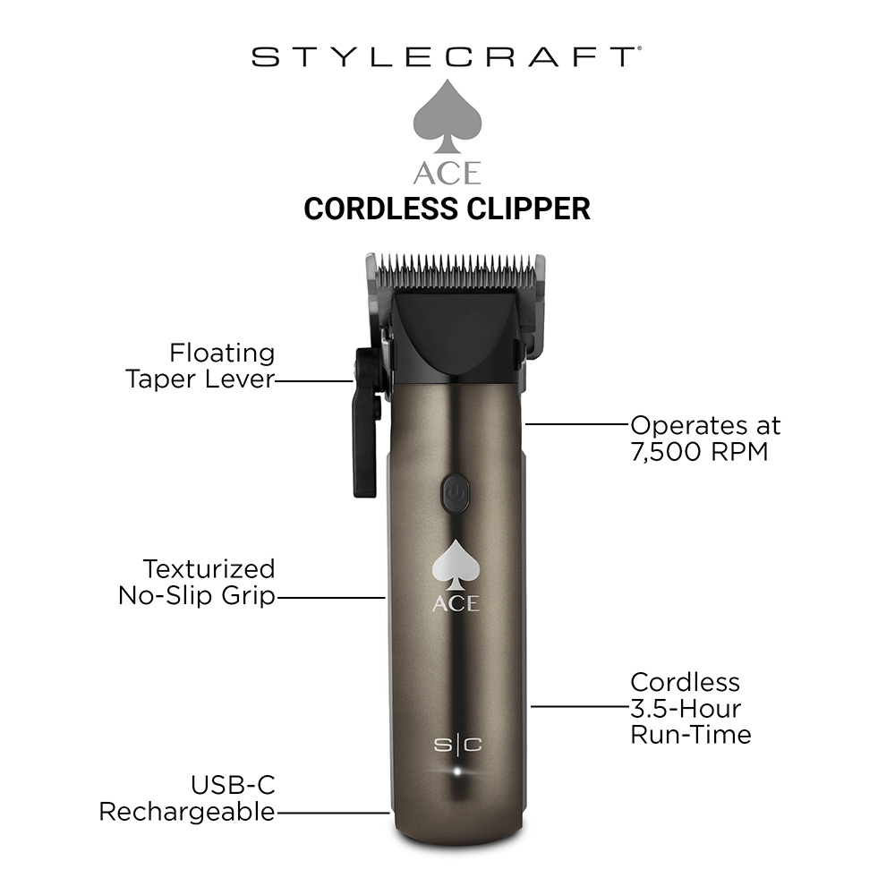 StyleCraft by Silver Bullet Ace Hair Clipper_5