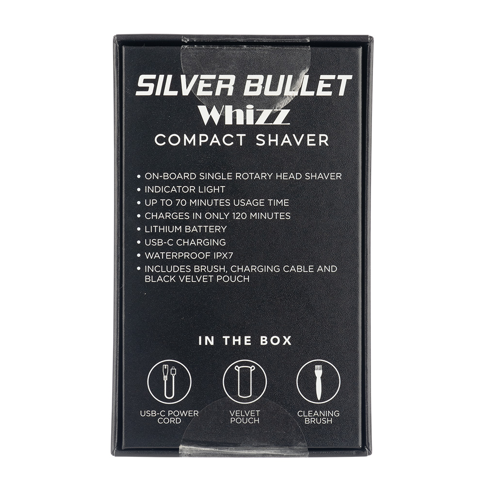Silver Bullet Whizz Compact Shaver 6
