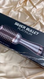 Silver bullet mini on sale hybrid straightening brush